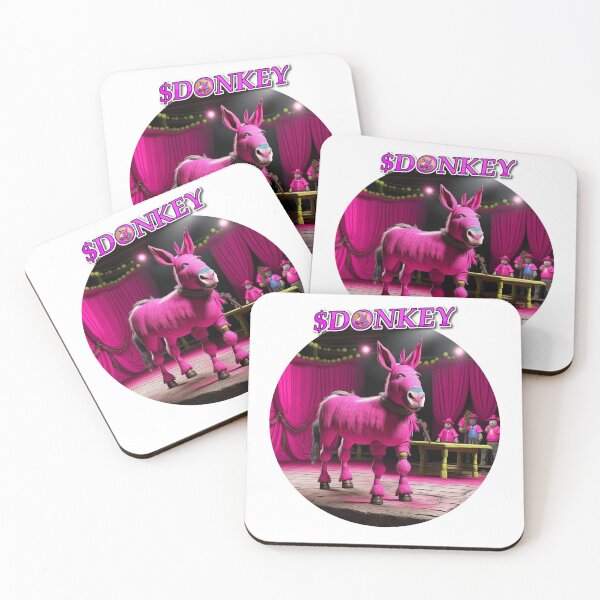 Item preview, PINK DONKEY_D142 designed and sold by DONKYCOIN.