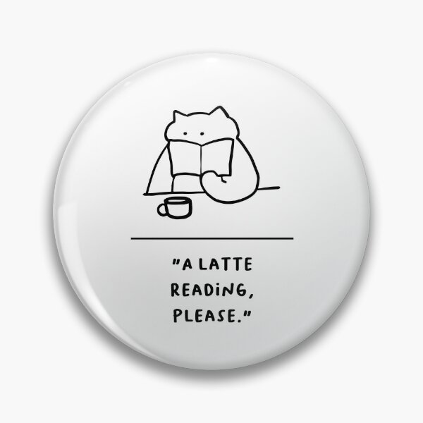 Artikelvorschau, „Eine Latte Lesung, bitte“ entworfen und verkauft von RM-Journey.