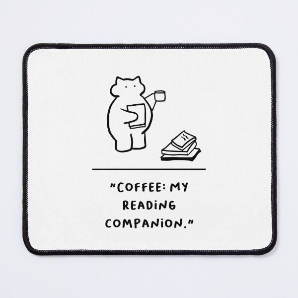 Item preview, "Coffee: My Reading Companion" designed and sold by RM-Journey.