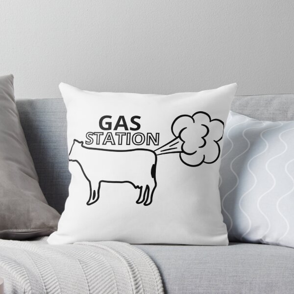 Item preview, Funny Cow Fart Gas Station Gift, I Farted designed and sold by IceBathDESIGNS.
