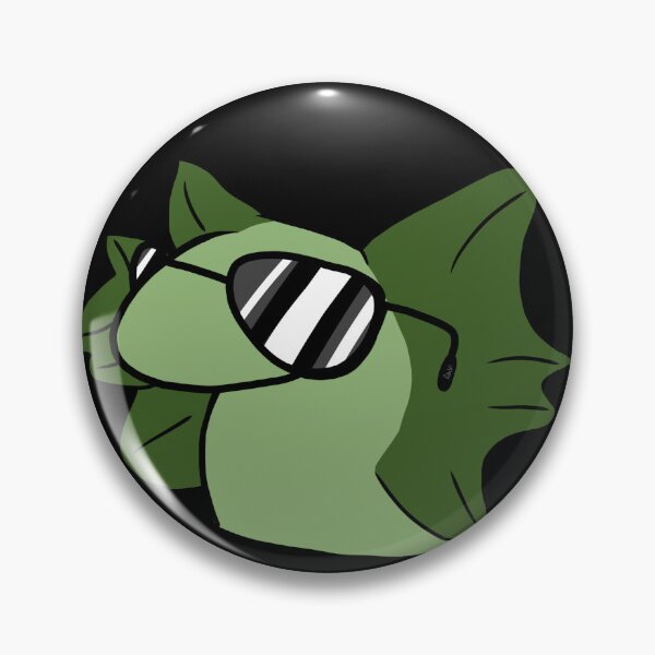 Item preview, Frilled Boy Summer - Frilled Lizard (Green)(Blacked Out Text) designed and sold by ClumsyPillbug.
