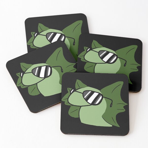 Item preview, Frilled Boy Summer - Frilled Lizard (Green)(Blacked Out Text) designed and sold by ClumsyPillbug.