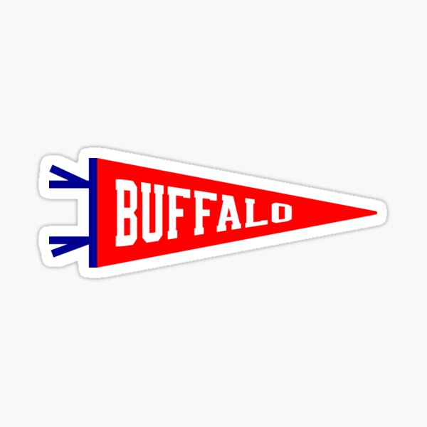 Item preview, Let's Go Buffalo Pennant designed and sold by katiemalecki.