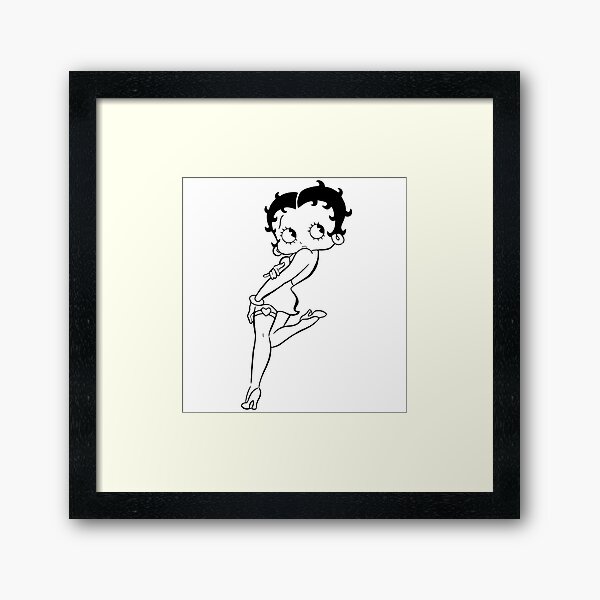 Item preview, Monotone bettyboop designed and sold by tillyswans.