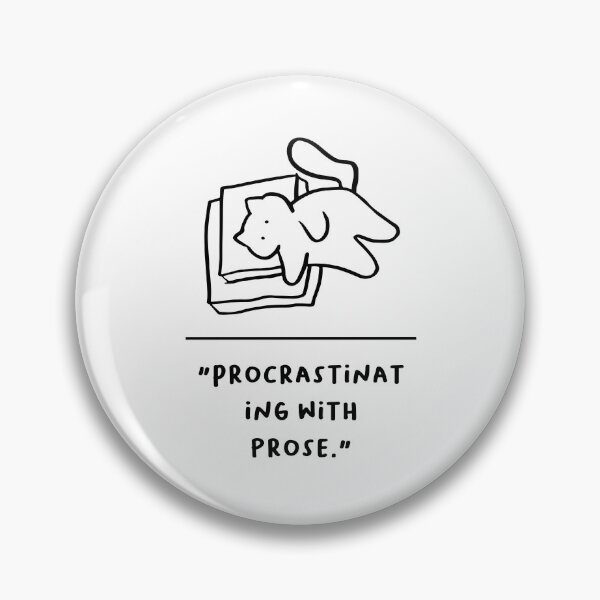 Item preview, "Procrastinating with Prose" designed and sold by RM-Journey.