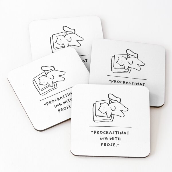 Item preview, "Procrastinating with Prose" designed and sold by RM-Journey.