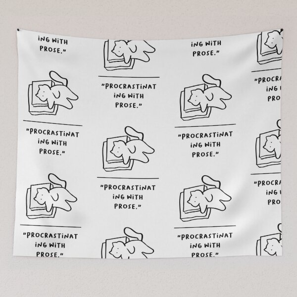 Item preview, "Procrastinating with Prose" designed and sold by RM-Journey.