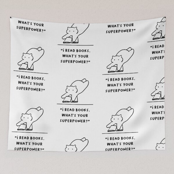 Item preview, "I Read Books. What’s Your Superpower?" designed and sold by RM-Journey.