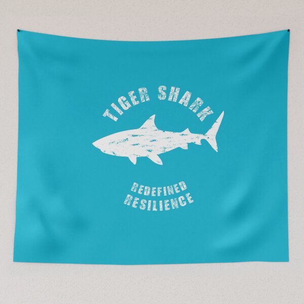Item preview, Tiger Shark - Redefined Resilience, Unique designed and sold by villacreativa.