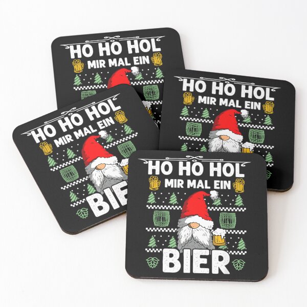 Item preview, Ho Ho get me a beer Christmas funny designed and sold by LayersDesign.