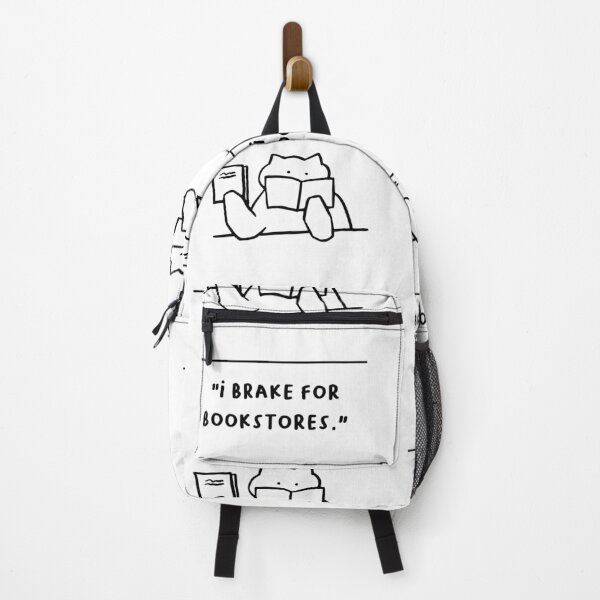 Item preview, "I Brake for Bookstores" designed and sold by RM-Journey.
