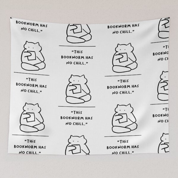 Item preview, "This Bookworm Has No Chill" designed and sold by RM-Journey.