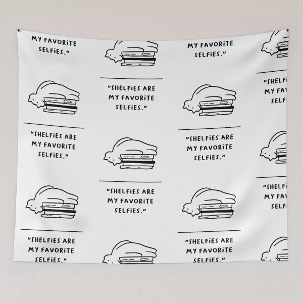 Item preview, "Shelfies Are My Favorite Selfies" designed and sold by RM-Journey.