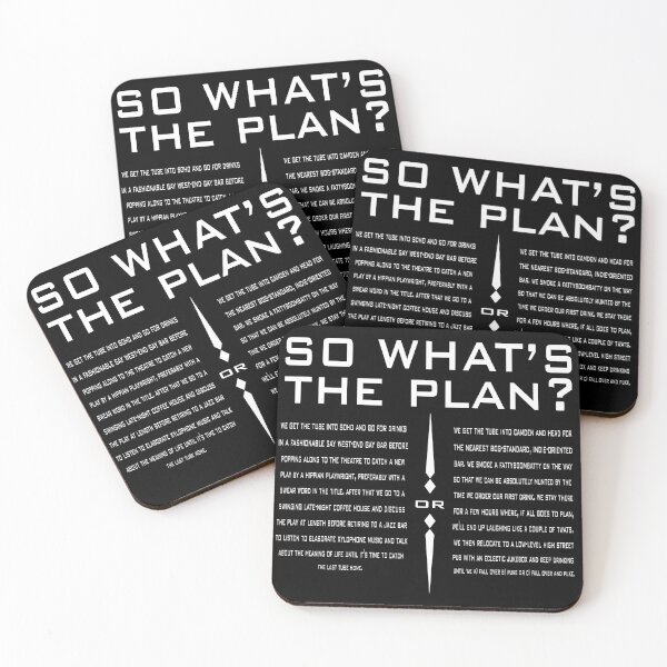 Item preview, Spaced - So What's The Plan? designed and sold by curseofkazar.