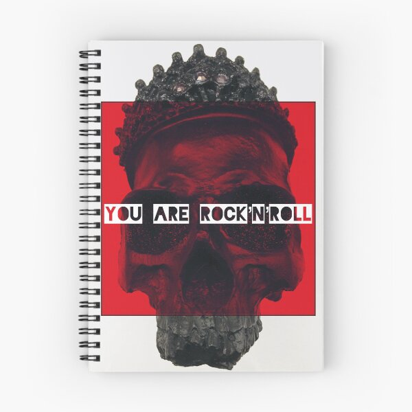 Item preview, Skull Red RocknRoll designed and sold by DerekDoll.