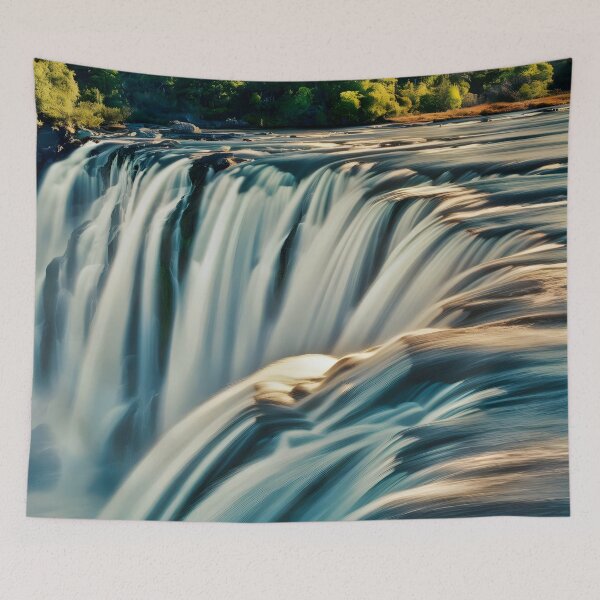 Item preview, waterfall in the forest or jungle  designed and sold by AA-designstore.