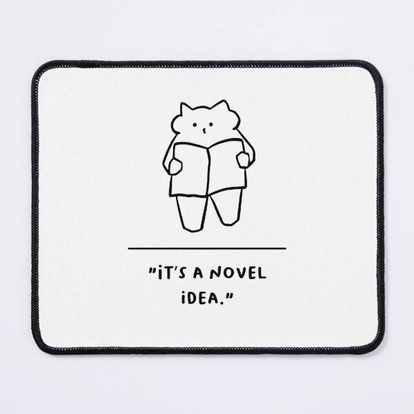 Item preview, "It’s a Novel Idea" designed and sold by RM-Journey.
