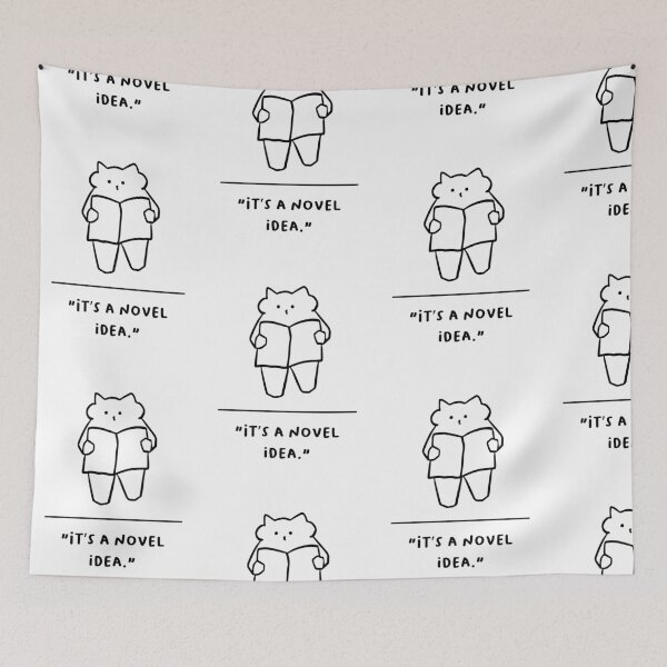 Item preview, "It’s a Novel Idea" designed and sold by RM-Journey.