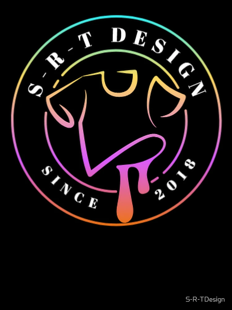 Thumbnail 7 of 7, Oversized T-Shirt, S-R-T Design Multi Color Logo designed and sold by S-R-TDesign.