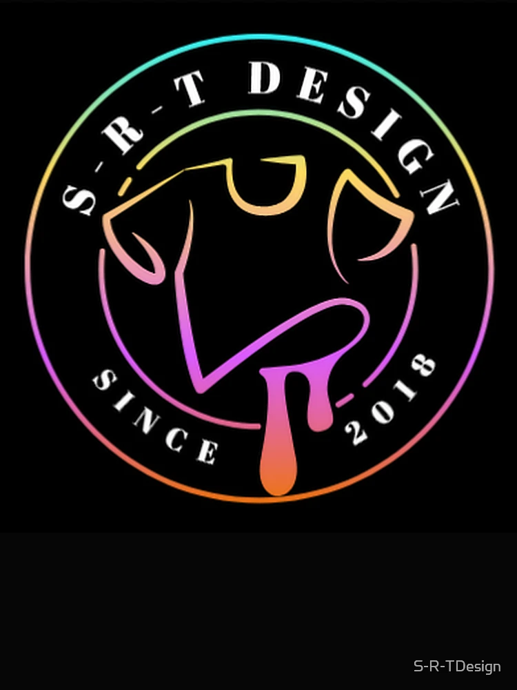 Thumbnail 4 of 4, Boxy T-Shirt, S-R-T Design Multi Color Logo designed and sold by S-R-TDesign.