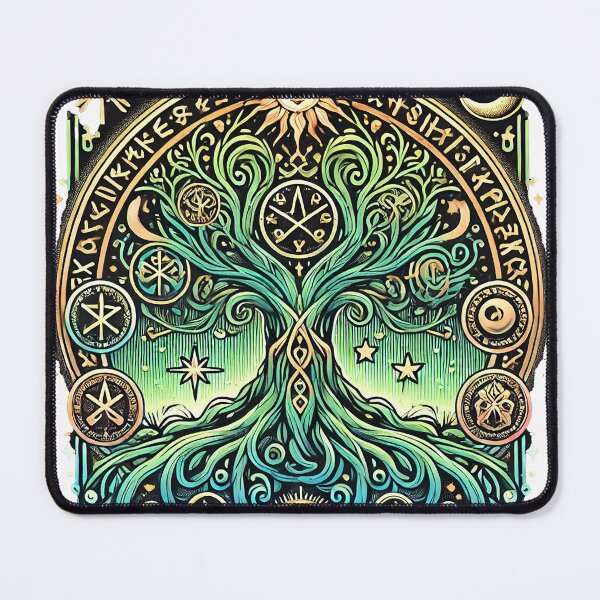 Item preview, The Tree of Life Yggdrasil designed and sold by MacksMerch.