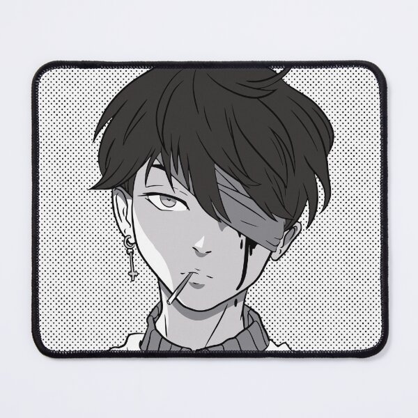 Item preview, Edgy Anime Boy designed and sold by DarylWelsh2024.