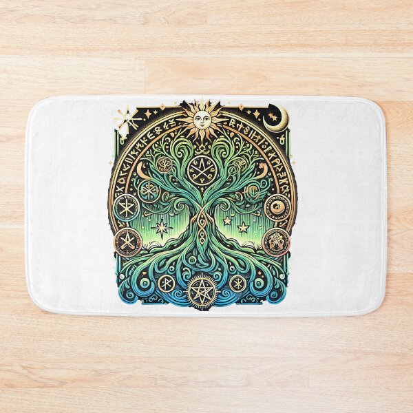 Item preview, The Tree of Life Yggdrasil designed and sold by MacksMerch.