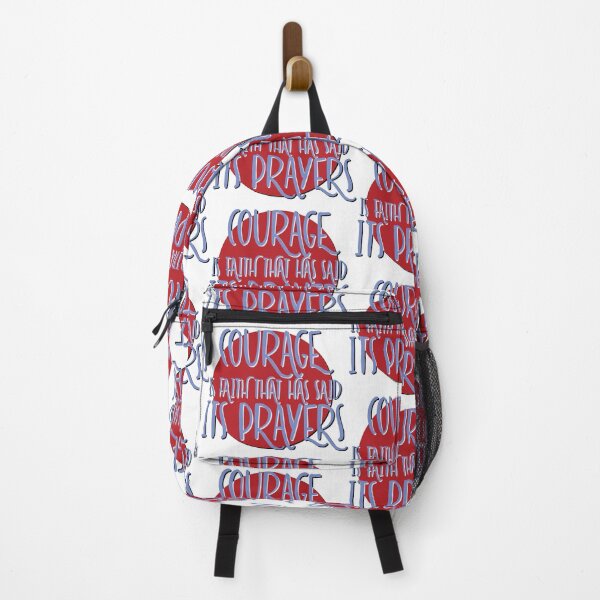 Item preview, Courage Is Faith That Has Said Its Prayers Slogan designed and sold by ApexDesigners.