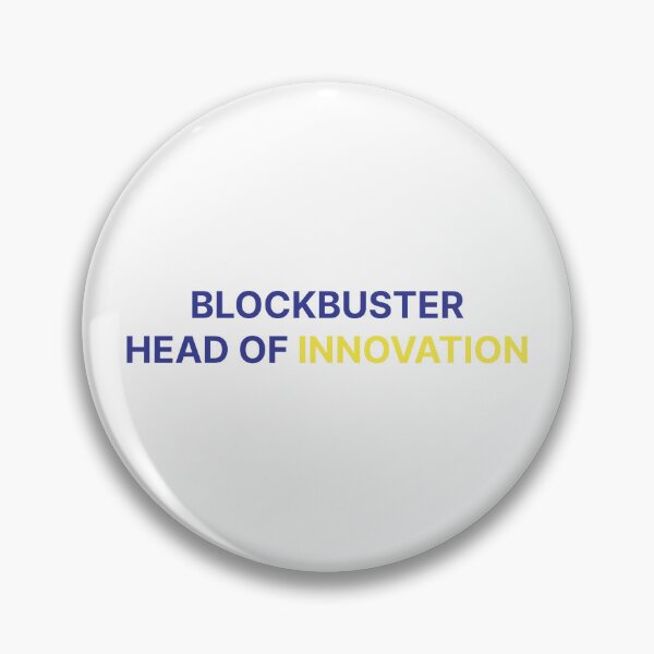 Artikelvorschau, Leiter Innovation bei Blockbuster entworfen und verkauft von waver-.