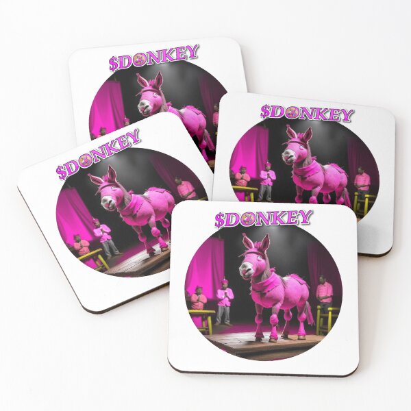 Item preview, PINK DONKEY_D151 designed and sold by DONKYCOIN.