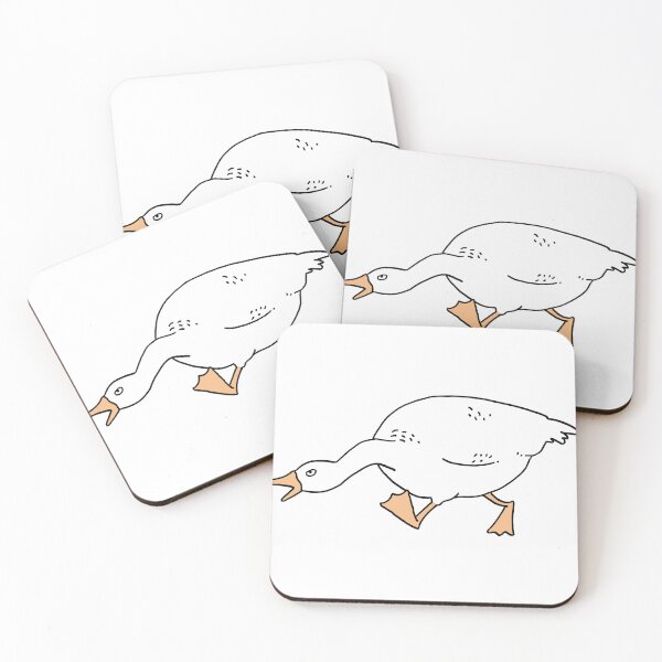 Item preview, Aggressively Skeptical Goose designed and sold by AdhesiveArchive.