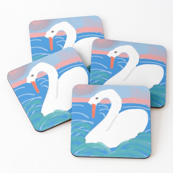 Item preview, Cyril The Swan designed and sold by pinkyjainpan.