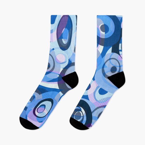 Item preview, Blue Haven Abstract Geometric Pattern Seamless Repeat designed and sold by Sharon Schwalbe.