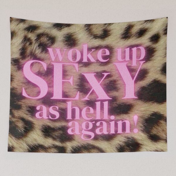 Item preview, Woke up sexy again! designed and sold by Beachymemes.