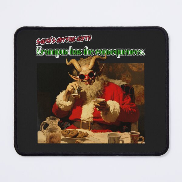 Item preview, Santa's got the gifts, Krampus has the consequences designed and sold by SyTcreations.