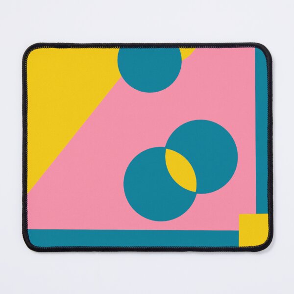 Item preview, Pink Yellow Teal abstract designed and sold by MailboxJim.