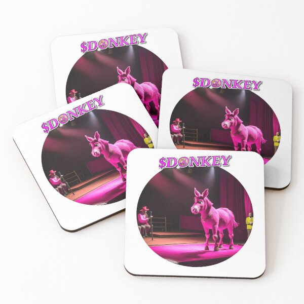 Item preview, PINK DONKEY_D154 designed and sold by DONKYCOIN.