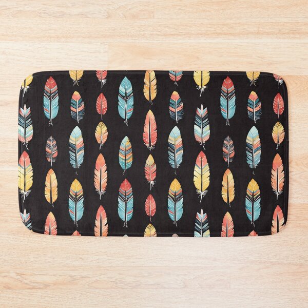 Item preview, Colorful bohemian feathers designed and sold by Fab-Haven.
