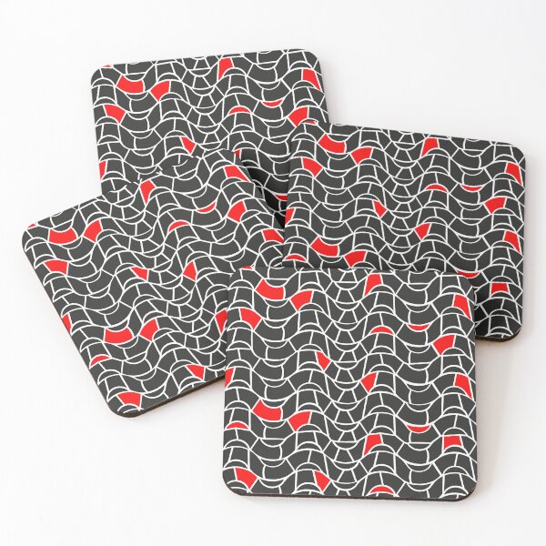Item preview, Wavy black, white and red designed and sold by TerenceLacey.