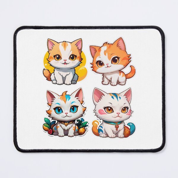 Item preview, Set of Stickers with Cute Cats designed and sold by magenta-dream.