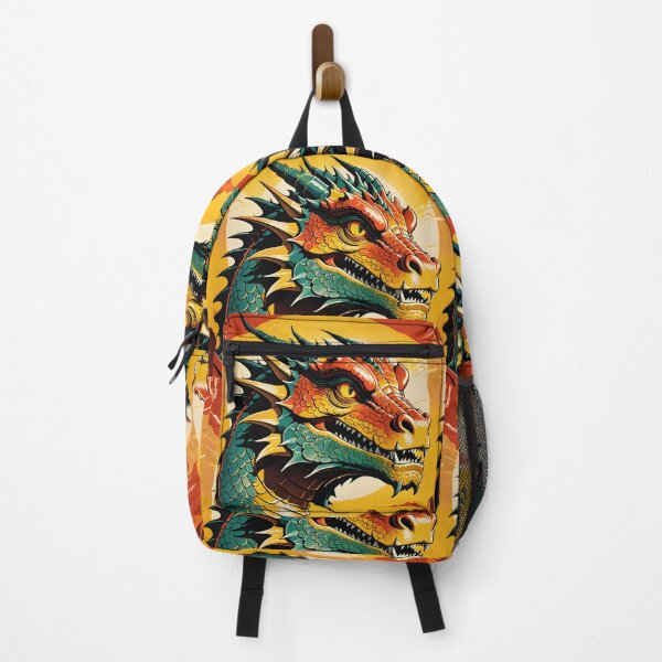 Item preview, Vintage Poster Style Dragon designed and sold by ChanceTwoArt.