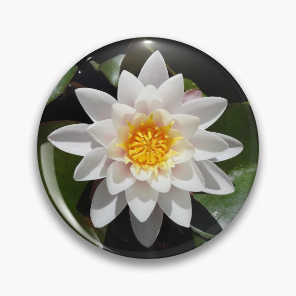 Item preview, Hermoso nenúfar blanco individual designed and sold by LuLoveLock.