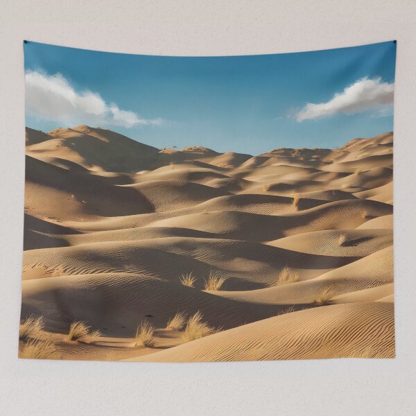 Item preview, sand dunes shadows in desert and sky 5 designed and sold by AA-designstore.