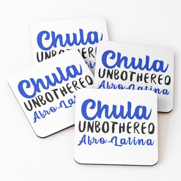 Item preview, In Blue AfroLatina Pride Chula Unbothered AfroLatinas designed and sold by Designs141865.