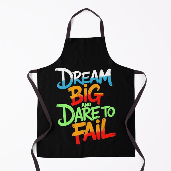 Item preview, Dream Big And Dare To Fail Positive Motivational Quote designed and sold by TheArtOfPat.