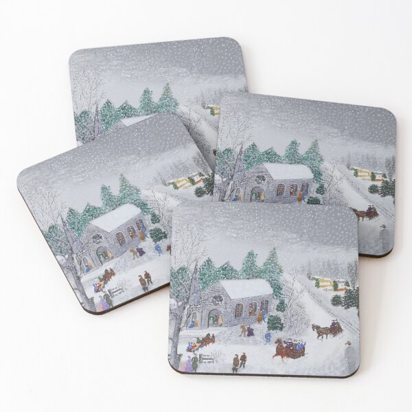 Artikelvorschau, Grandma Moses - Winter- und Feiertagszauber entworfen und verkauft von irynaartbyim.