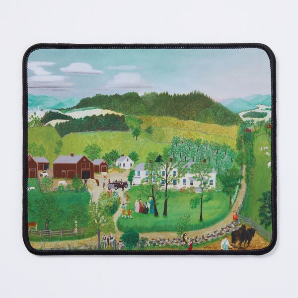 Item preview, Grandma Moses - Winter And Holiday Charm designed and sold by irynaartbyim.