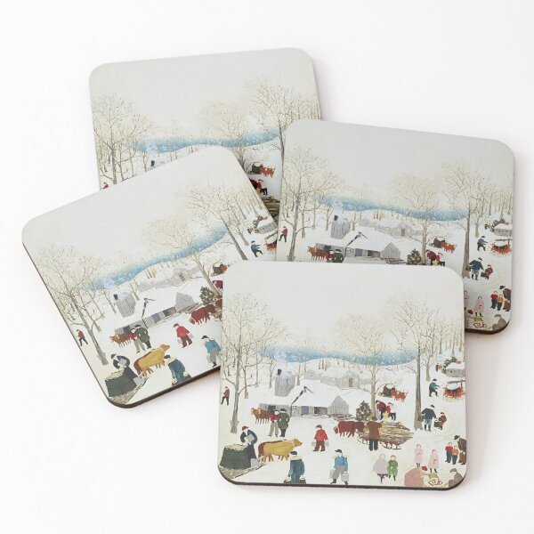 Artikelvorschau, Grandma Moses - Winter- und Feiertagszauber entworfen und verkauft von irynaartbyim.