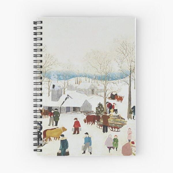 Item preview, Grandma Moses - Winter And Holiday Charm designed and sold by irynaartbyim.