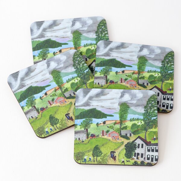 Artikelvorschau, Grandma Moses - Winter- und Feiertagszauber entworfen und verkauft von irynaartbyim.